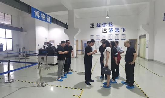 余姚市副市長潘健紅一行考察調(diào)研丞達精機